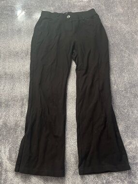 Women's Black Flare Trousers